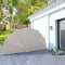 Terrasscherm inklapbaar 200 cm crme