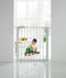 Munchkin Maxi Secure Gate - Metalen Klemhek - Veiligheidshekje zonder boren - 75 tot 82cm - Wit