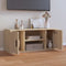 vidaXL - Tv-meubel - 100x35x40 - cm - bewerkt - hout - sonoma - eikenkleurig