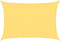 vidaXL - Zonnescherm - HDPE - rechthoekig - 4x6 - m - beige