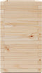 vidaXL - Plantenbak - 70x40x72,5 - cm - massief - grenenhout