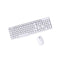 Approx! X420W - Toetsenbord en muis - Draadloos 1000DPI - Wit Spaans Qwerty