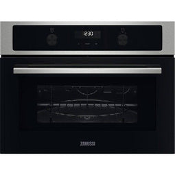 Zanussi ZVEKW7X1 - Inbouw magnetron - 1000W 42L met grill - Vlekvrij RVS