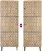 vidaXL - Hoge - kast - 40x33x110 - cm - massief - mangohout
