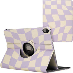 imoshion Tablet Hoes - Geschikt voor iPad Air 5 (2022) / Air 4 (2020) - 360° Draaibare Design Bookcase 2.0 - Dancing Cubes
