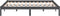 vidaXL - Bedframe - massief - grenenhout - grijs - 160x200 - cm