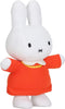 Mama Konijn - Knuffel 28 cm - Wit Oranje