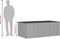 vidaXL - Tuinbox - met - wielen - 984 - L - poly - rattan - gemengd - beige