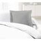LOVELY HOME Set van 2 kussenslopen 100% katoen 63x63 cm - lichtgrijs