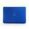 Lunso Geschikt voor MacBook Air 11 inch cover hoes - case - Glanzend Blauw