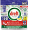 Dreft Platinum Lemon - All in 1 Vaatwastabletten - 75 tabs