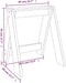 vidaXL - Krukken - 2 - st - 40x40x45 - cm - massief - grenenhout