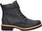 Ecco Elaina - Dames veterboot - Hoogwaardig nubuckleer - Zwart - Maat 40