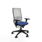 Piqueras y Crespo 3D066N0 - Bureaustoel - Verstelbare hoogte met armleuning - Marineblauw