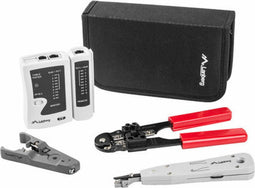 Lanberg NT-0301 - Gereedschapskit - Netwerktester Draadstripper Krimptang