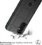 iMoshion Hoesje Geschikt voor Samsung Galaxy A25 Hoesje Siliconen - iMoshion Rugged Shield Backcover - Zwart
