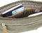 Travelon Heritage Compact Anti-diefstal Clutch - RFID mini-tas met slashbestendige band - Sage