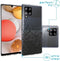 iMoshion Hoesje Geschikt voor Samsung Galaxy A42 Hoesje Siliconen - iMoshion Design hoesje - Zwart / Transparant / Splatter Black