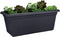 Elho Green Basics Garden Xxl 80 - Plantenbak voor Buiten - Ø 77.0 x H 34.5 cm - Living black