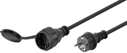 REV 0065509 Stroom Verlengkabel 16 A Zwart 50.00 m H05RR-F 3G 1,5 mm²
