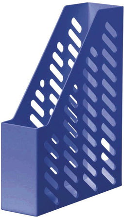 HAN tijdschriftencassette - KLASSIK - afmetingen 76x248x320mm - donkerblauw - formaat A4/C4 - HA-1601-14