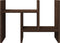 Bureau organiser 34,5x15,5x35,5 cm hout bruin eikenkleurig