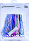 Thea Gouverneur - Borduurpakket met telpatroon - 413 - Voorgesorteerde DMC Garens - Blauwe Rozen Rapsodie - Linnen - 44 cm x 32 cm - DIY Kit