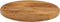 vidaXL - Tafelblad - rond - Ø - 50x2,5 - cm - massief - ruw - mangohout