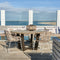 Riviera Maison Ronde Tuintafel - Bondi Beach Outdoor Round Dining Table Ø 140 - Grijs