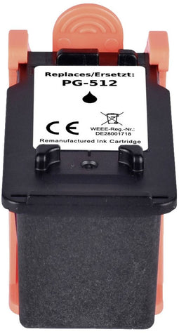 Renkforce RF-5706070 - Inktcartridge - Vervangt Canon PG-512 - Zwart