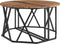 vidaXL - Salontafel - - - Vintage - Stijl, - 80x80x42 - cm, - Gemaakt - uit - Engineered - Wood