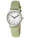 Tyme Santorini - Dames Horloge - 27mm - Wit/Groen - met Cadeauverpakking