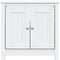 vidaXL - Wastafelkast - BERG - 60x34x59 - cm - massief - grenenhout - wit