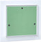 vidaXL - Toegangs - Paneel - met - Aluminium - Frame - en - Gipsplaat - 150x150 - mm