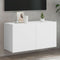 vidaXL - Tv-meubel - wandgemonteerd - 80x30x41 - cm - wit