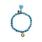 CO88 Collection Serenity 8CB 40012 - Rekarmband - Agaat natuursteen 6 mm - Donker Blauw