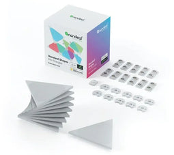 Nanoleaf Shapes Mini Triangles - Wandlamp - 10x Modulaire lichtpanelen met Touch Reactivity en Rhythm Module (10 stuks)