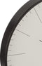 J-Line Gerbert klok - metaal - zwart - Ø 40 cm - woonaccessoires