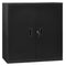 Woltu Lockerkast - Metalen Kast met Slot - Verstelbare Legplank - Zwart - 90 x 92 x 40 cm
