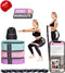 Positive Things Resistance Bands - Set van 4 weerstandsbanden - Full body fitness elastieken - Pastel roze