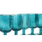 Set van bekers Home ESPRIT Turkoois Kristal 300 ml (6 Stuks)