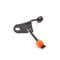 PB Products Bungee Rod Lock 9 cm - Universele Hengelbeveiliging - Stevige Grip - Zwart