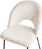 Set van 2 eetkamerstoelen COVELO Lichtbeige