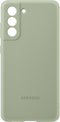 Samsung Siliconen Hoesje - Samsung Galaxy S21 FE - Olijfgroen