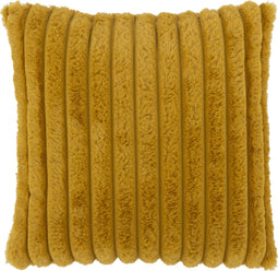 J-Line kussen Corduroy - polyester - oker