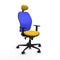 Bureaustoel met hoofdsteun Piqueras y Crespo 1D036N1 Geel