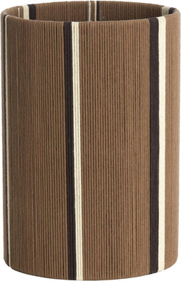Light & Living Lampenkap Medan - Donkerbruin - Ø25cm - Modern