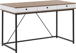 HINTON - Bureau - Lichte houtkleur - Spaanplaat