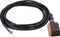 TRU COMPONENTS Lichtsluis TC-9444612 M8 Effectief detectiebereik: 1000 cm Lichtschakelend