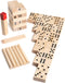 Grasshopper 4-in-1 Houten Garden Games Kubb/domino/jenga